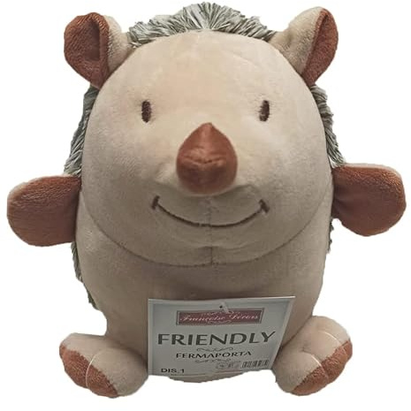 Home Tresor - Fermaporta a Riccio, Ferma Porta da Pavimento Pesante, Pelouche in Stoffa Riempito con Sabbia