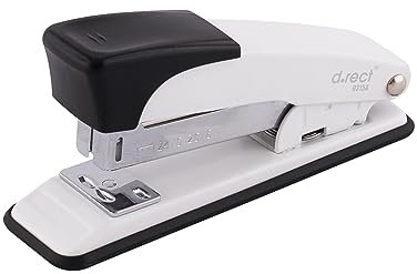 D.RECT 315A Metalltacker 30 Blatt Heftgerät Bürotacker Industrietacker Tischtacker Heftgerät für Büro Bürotacker Weiß