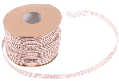 STOBOK Cuerda De Natural 10m Decoración Manualidades Adornos Cinta De Yute Cordel De Cinta