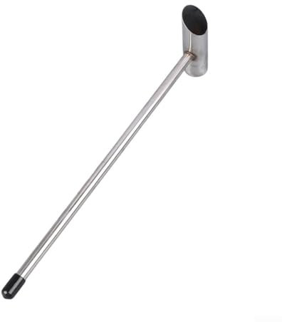 Cuillère à sucre en acier inoxydable pour machine à barbe à papa accessoire convivial guimauve (taille S)