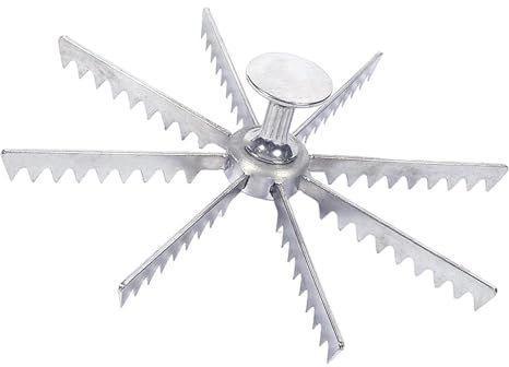 Cortador de pizza de aleación de aluminio de fácil limpieza con forma de engranaje, herramienta creativa para pizza, divisor de masa adecuado para porciones iguales