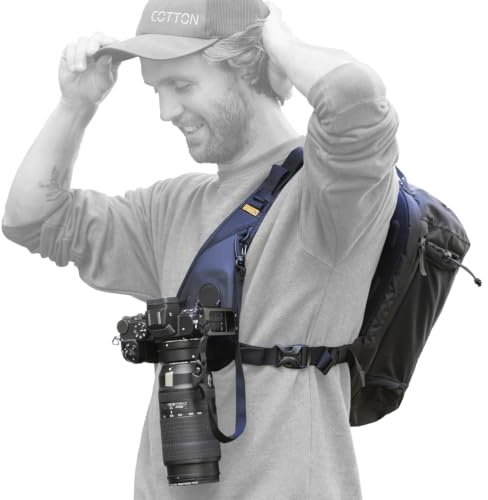 Cotton Carrier Unisex Hyker Slingbag for Camera Hüftgürtel, Schwarz, One Size