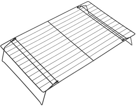 LIFKOME Rejilla Rectangular Antiadherente Para Hornear Para Enfriar Pasteles Pizza y Fácil De Limpiar