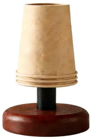 Generico Portavasos | Madera de nogal vintage | Suelo antideslizante | Portavasos de café | Portavasos de café para oficina | Decorativo | Hogar Salón Cocina Oficina Cafetería Bar C