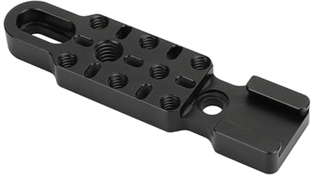 Gimbals Triple Cold Shoe Mounts Plate Microphones Stand Rigs for Microphones and LED Video Light for Mobile Microphones Mounts