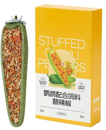 de Muda para Loros, Periquitos, Cacatúas y Agapornis Estructura de Perno | Snack de Muda para Loros para Hogar, Jardín, Patio, Exterior, Jaula, Pajarera