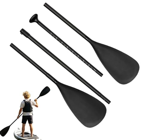 Justerbar Kajakpaddel Aluminiumlegering Lätt Justerbar Paddleboard | Flexibel Kajakpaddling Båtåkning Kanotpaddling Åra För Fiske och Kajak och Boarding och Paddle Board och Vatten och Sjö och