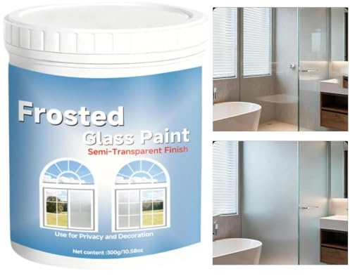 Fönsterfrostfärg För Glas 350 gram maskeringsfilm med pensel