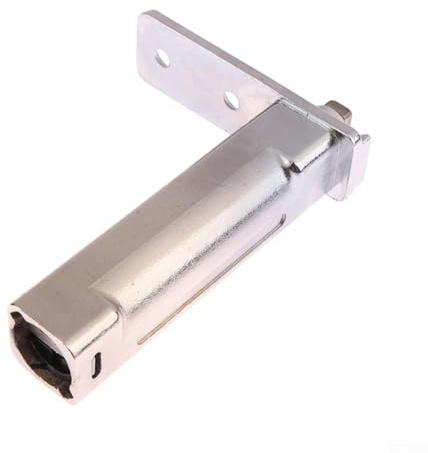 Cerniera per porta del frigorifero in acciaio inossidabile con molla a chiusura automatica, perno a chiusura automatica per la riparazione integrata di frigoriferi, freezer e mobili da cucina, argento