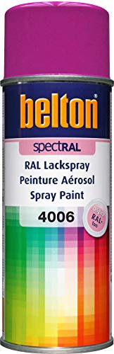belton spectRAL Lackspray RAL 4006 verkehrspurpur, glänzend, 400 ml - Profi-Qualität