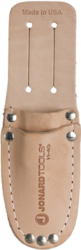 Jonard Tools H-40 Compact Leather Two Pocket Tool Pouch