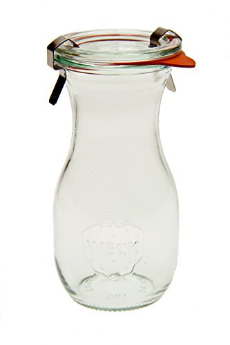 Weck 763 Juice Jar - .25 Liter, Set of 6 by Weck