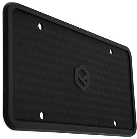 Rightcar Solutions Marco de matrícula de silicona | El marco original de silicona de alta calidad para placa de coche | A prueba de óxido, a prueba de sonajero, soporte para matrícula a prueba de
