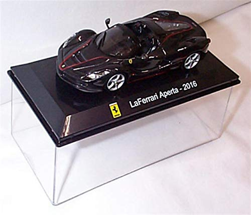 Ixo Supercars collection black La ferrari Aperta car 1:43 scale diecast model