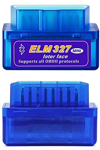 OBD2 Code Reader,Mini OBD2 Scanner,OBD2 Code Reader Bluetooth,OBD2 Diagnostic Tool,ELM 327 Automotive OBDII V1.5 Scanner Code Reader,OBDII Adapter,Plug and play,Compatible with iOS, Android,Windows