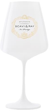 SCAVI & RAY Ice Prestige Gläser 6er Set – mit 0,2 l Nutzvolumen – weiße Prosecco-, Champagner- & Weingläser – ideal für den SCAVI & RAY Ice Prestige – Stilvoller Genussmoment für besondere Anlässe