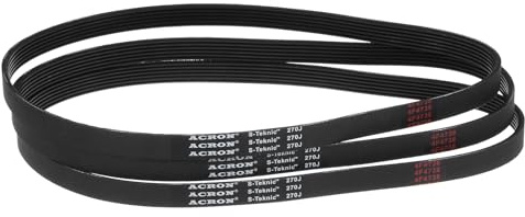 QUARKZMAN 270J6 Cinghie Poly-V in Gomma Nitrilica, 3 Pezzi 6 Coste Cintura a Coste PJ, 685mm Lunghezza x 14mm Larghezza x 3,5mm Spessore, Cinghia di Trasmissione Industriale