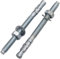 SKIR'CO Ancoraggi a cuneo zincati M8 x 100 mm, tasselli in metallo, bullone di ancoraggio, ancoraggio per muratura, ancoraggio per calcestruzzo, 30 pezzi