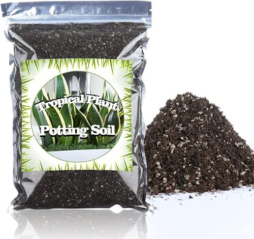 Houseplant Potting Mix, Fertilized, Perlite Soil for All Types of Indoor House Plants and Tropical Plant 1L