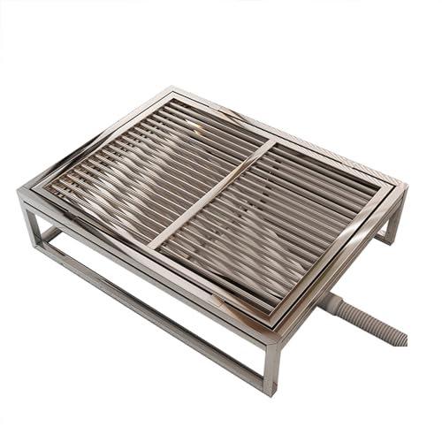 Hundetraining Toilette, Edelstahl Hundetoilette Hund Töpfchen Tablett, Haustiertoilette Hundetoilette Für Große Hunde(95X60cm/37.4X23.6in)