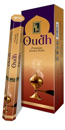 ZED BLACK Z009 Oudh Incense Sticks, 20 Sticks x 6 Packs