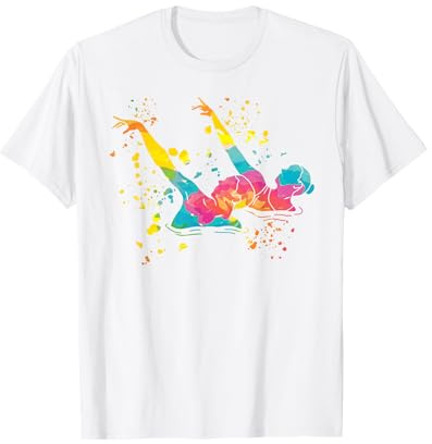 Natación sincronizada Colorsplash Equipo Artístico Natación Camiseta