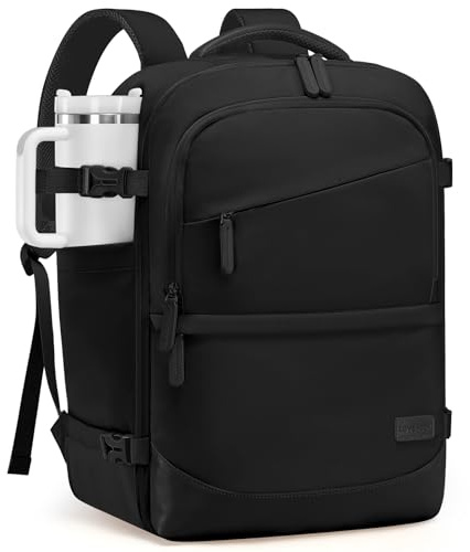 LOVEVOOK Handgepäck Reiserucksack 4 Stück, 40L Rucksack Damen Herren Groß Flugzeug mit Nass- und Trockenfach 45x36x20, 17.3 Zoll Laptop Travel Backpack Carry On Luggage Kofferrucksack für Trip Reise
