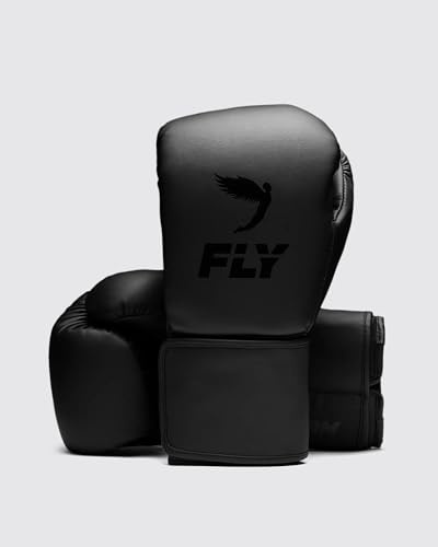 FLY Superloop Team Boxing Gloves — Premium Synthetic Leather Sparring and Training Gloves for Men and Women, Superloop Wrist Closure, Multi-Layer Foam Padding for Heavy Bag, Pad Work and Fitness