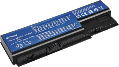 Rsjfhzm AS07B31 AS07B51 AS07B71 Laptop Ersatz Akku für Acer Aspire 5520 | 5315 5220 5920 5720 5720Z 5730Z 5730ZG 5739 5739G 6930 6930G 7520 7730G 7736ZG 7738 7738G Series AS07B41 AS07B61