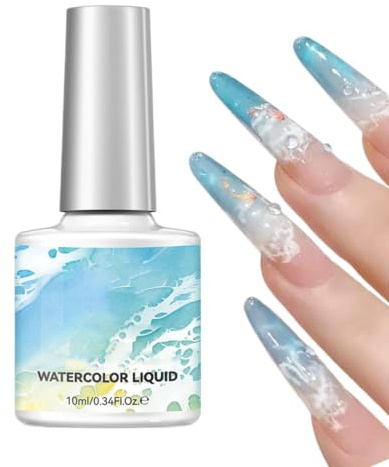 Smalto per Unghie a Gradiente - Vernice Liquida Ad Asciugatura Rapida Da 10 ml | Smalto per Unghie Marino | Per Donne, Uomini, Giovani, Casa, Festa, Performance sul Palco
