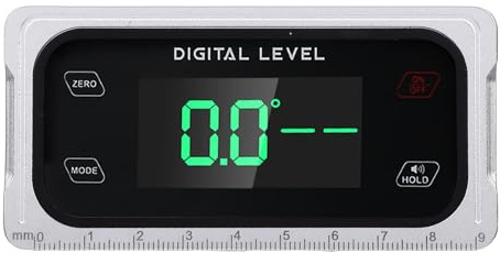 Eminchu Goniometro Digitale, Cercatore Angolare con Touch Screen, Goniometro con Base Magnetica con Ampio Display LCD, Ideale per Macchinari per la Lavorazione del Legno, Automobilistici e per la