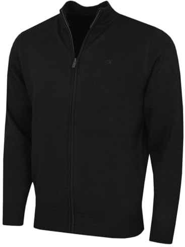 Calvin Klein Cleveland Herren-Golfjacke, durchgehender Reißverschluss, 2026