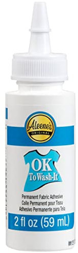 Aleene 15632-Colla Permanente per Tessuti per Lavaggio Permanente, 59 ml