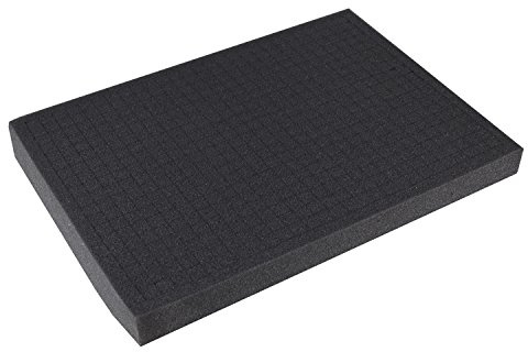 HMF 1458-30 kuberat skum, plockskum, förskuret skum, 345x275 mm, 30 mm höjd, fodralinsats, bordsskiva