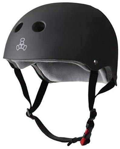 Trippel 8 hjälm brainsaver svettband certifierad svart gummi XL/XXL