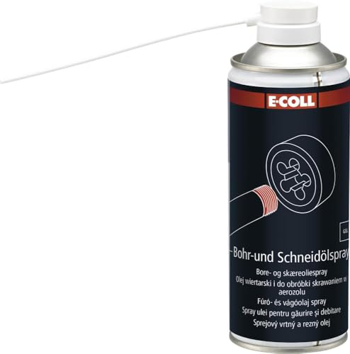 E-COLL Lot de 12 flacons d'huile de coupe en spray 400 ml