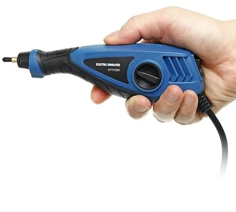 INCISORE ELETTRICO A VIBRAZIONE PER METALLO VETRO PLASTICA A VELOCITA' VARIABILE