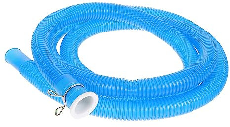 CAXUSD Flexible Washing Machine Water Pipe Drain Hose Tubing for Semi-Automatic Machine Blue Pe
