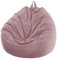 Highdi Bean Bag (No Filler),70x80cm Corduroy Kids Bean Bag, Pink Gaming BeanBag,Washable Soft Comfortable Indoor Outdoor for Garden Living Room Furniture