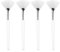 4PCS Fan Mask Brushes, Fan Brushes for Facials, Brush for the Face, Mask Acid Applicator Brush, Cosmetic Tools with Handle for Makeup Women
