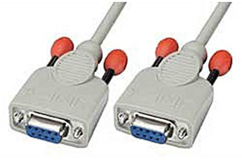 LINDY 31577 Nullmodem-Kabel 9 pol. Kupplung/Kupplung 3m