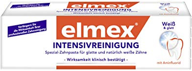 elmex INTENSIVREINIGUNG Zahnpasta, 6er Pack (6 x 50 ml)