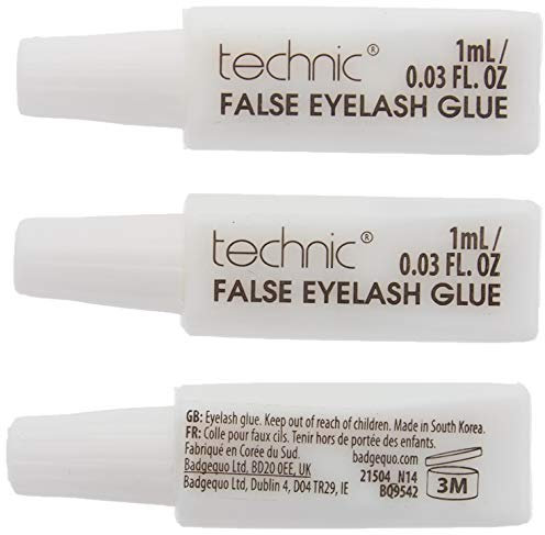 Technic Eyelash Glue 1ml Pack of 3