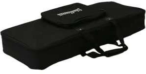 Challenger 49 Key Keyboard Bag (90 x 35 x 11cm) | Padded Piano Keyboard Cover with Accessory Pocket for Cables & Straps | Rugged Black Nylon Piano Keyboard Accessories Bag | Lightweight and Durable