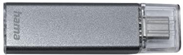 Hama | Pendrive USB 3.2 de 128 GB, Memoria USB-A 90 MB/s, Plata