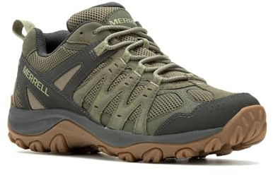 Merrell Men's Hiking Hiking Shoe, Olive/Moss, 10