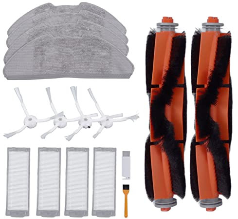 Xcello Vacuum Cleaner Accessory Tools, Replacement Filter Mop Brush Kit for Mi Robot Vacuum Mop 2 Lite 2 Pro MJSTL MJST1S Sweeper