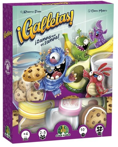 Falomir - ¡Galletas! | Juego Educativo sobre Nutrición y Habilidades Visuales | de 2 a 5 Jugadores (Edad 4+)