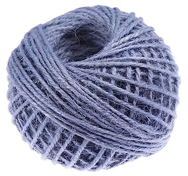 HEMOTON Cuerda De Cáñamo De Colores Cordel De Yute para Manualidades Etiquetas Regalos y Decoración