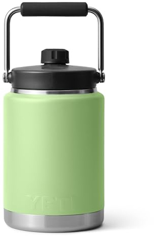 YETI Rambler Jarra V2, jarra de acero inoxidable aislada al vacío con tapa magnética, lima clave, 0,5 g (1,9 l)